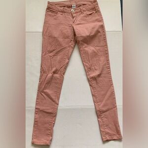 LOVE CULTURE Coral Pink Jeans Size 3 Small